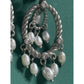 Vintage Judith Ripka 925 Sterling Silver Pearl Chandelier Drop Earrings 14.6g