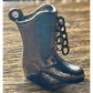 Vintage Sterling Silver 3D Drill Team Dance Boot 925 Charm