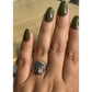 Sterling Silver Tree of Life Ring Size 8 Round Openwork 925 Nature Celtic