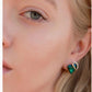 Leafael Infinity love Heart Birthstone Stud Earrings for Women, Gifts for Mom, W