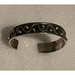 Vintage Taxco Mexico 925 Sterling Silver Cuff Bracelet Beaded Wire Southwestern