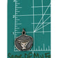 Pre Owned James Avery Rare & Retired Sterling Silver Abstract Zodiac Taurus Bull Pendant or Charm