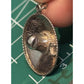 Vintage Mexico 925 Sterling Silver Sombrero Hat Charm Eagle Mark Floral Pendant