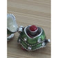 Brand New Brighton Enameled Merry Christmas Tree Opens Up Santa Charm Or Pendant