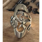 Sterling Silver Abstract Swirl Ring Size 7.5 Modern Sculptural