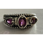 Carolyn Pollack Relios 925 Sterling Silver Garnet Ring Southwestern Size 9