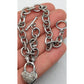 Kiran Jewels KRN Sterling Silver 925 Diamonds 1/4 Ct Heart Chain Charm Bracelet