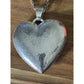 Pre Owned James Avery Retired RARE X-Large Puffy Heart Pendant And 21.5 Necklace 2 3/4”!