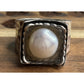 Retired Silpada Sterling Hammered Freshwater Pearl 925 Sterling Silver Ring Sz 7