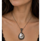 Vintage Barbara Bixby 925 18k Enhancer Or Pendant MOP Vine Leaf Mother of Pearl