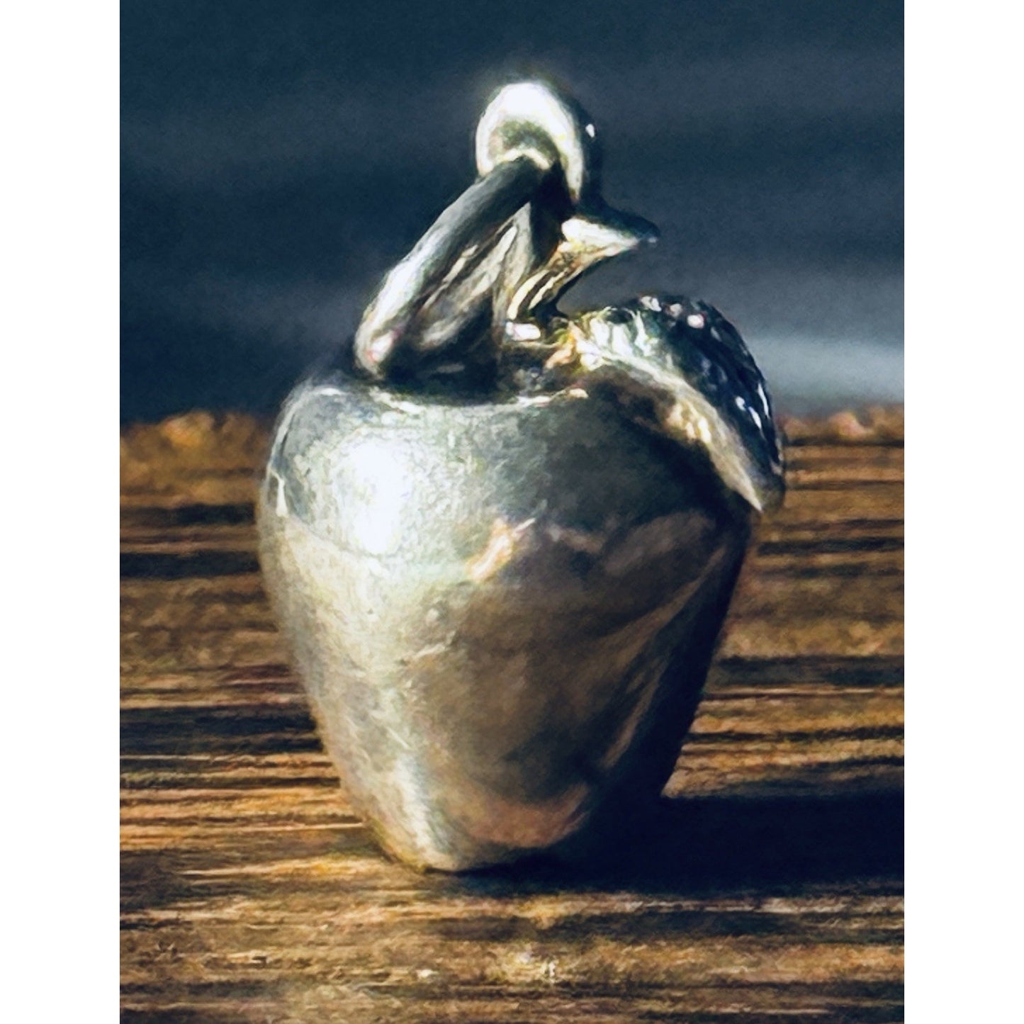 Vintage Tiffany & Co. 3D Apple Pendant Charm Tiffany Apple Charm Pendant 9g!