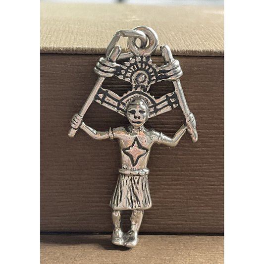 Vintage Sterling Silver Native Dancer Kachina Charm