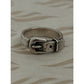 Pre owned James Avery Retired Sterling Silver Belt Buckle Ring Size 6.5