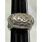 John Hardy Sterling Silver 925 Dayak Signet Statement Ring Size 7.5 Heavy 18g