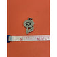 James Avery Retired Vintage Retro Large Silver Flower Charm Or Pendant Pre-Owned