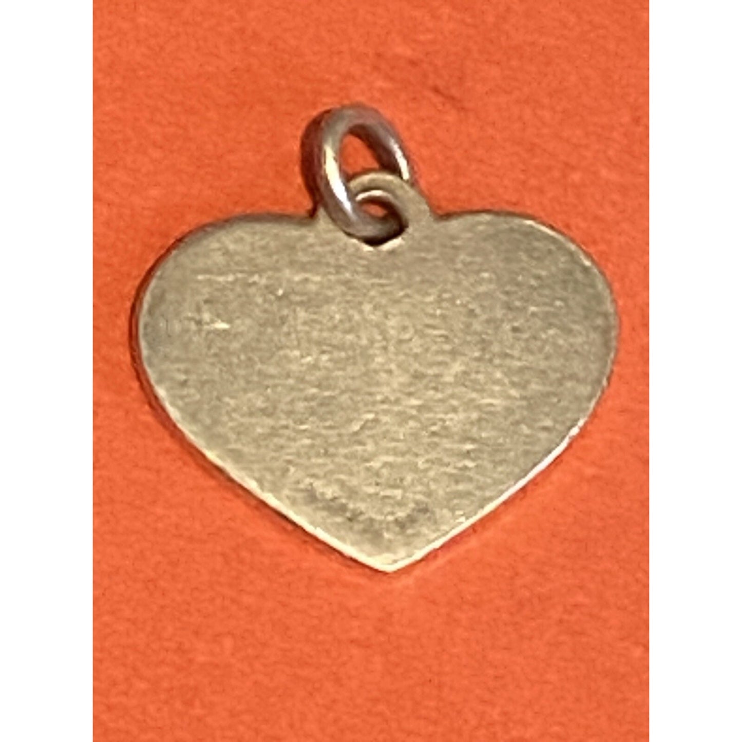 James Avery Retired Sterling Silver 2014 Year In Heart Charm Pre-Owned