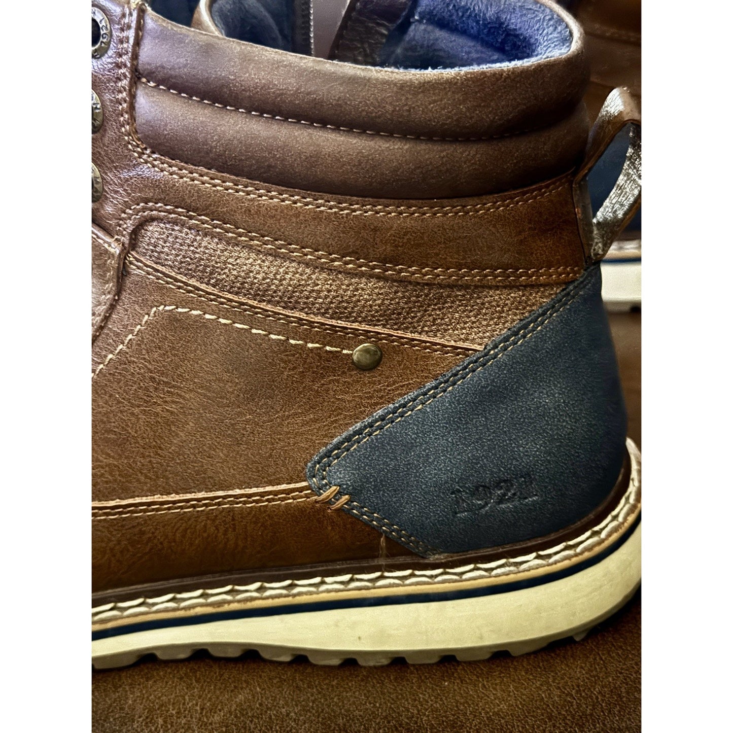 Men's FREEMAN Brown BECKETT 1921 Chukka Casual / Dress Ankle Boots SZ 10 Zip