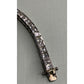 Sterling Silver Cubic Zirconia 7.25 Inch Box Chain Tennis Bracelet