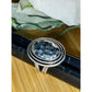 Vintage Premier Designs Hammered Oval Silver Tone Statement Ring Size 8.5 15grms