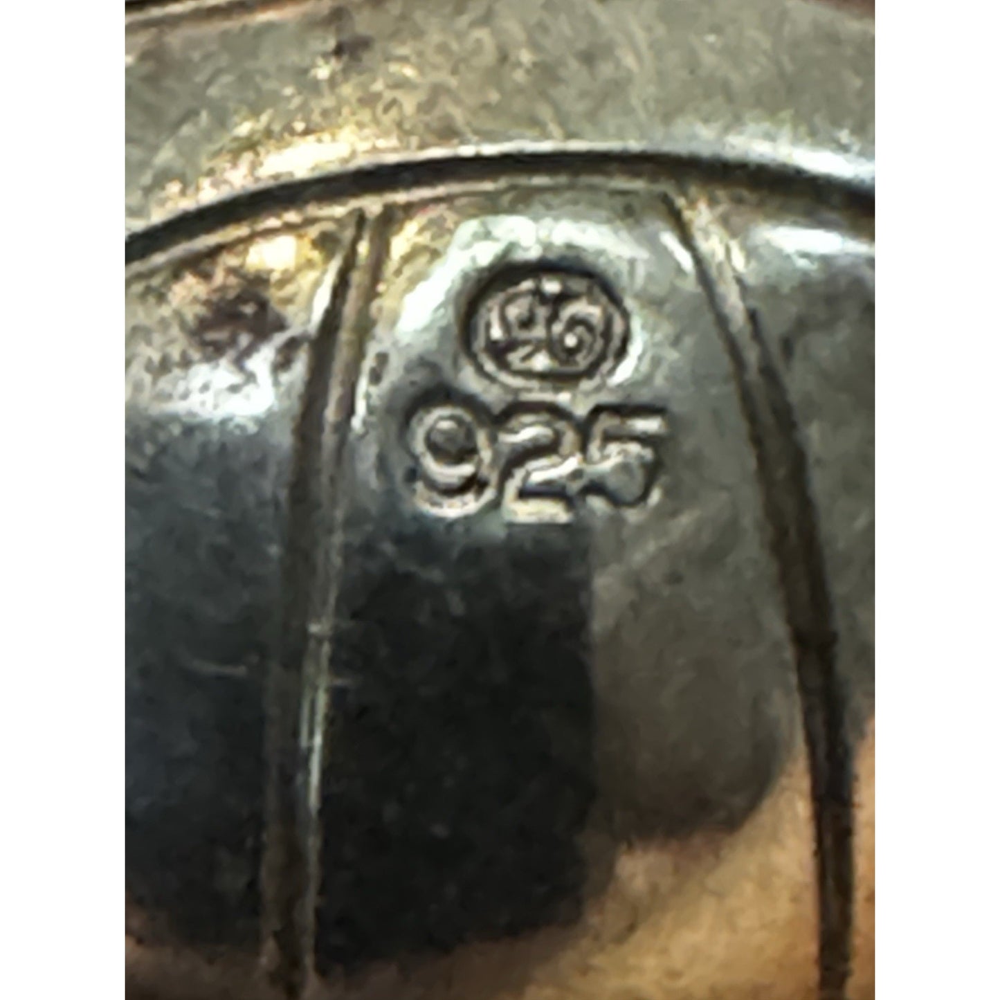 Vintage 925 Sterling Silver 3D Volleyball Ball Sports Charm Pendant - 1980-1990s