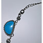 Vintage Sterling Silver Turquoise Necklace – Southwestern Bib Statement Jewelry