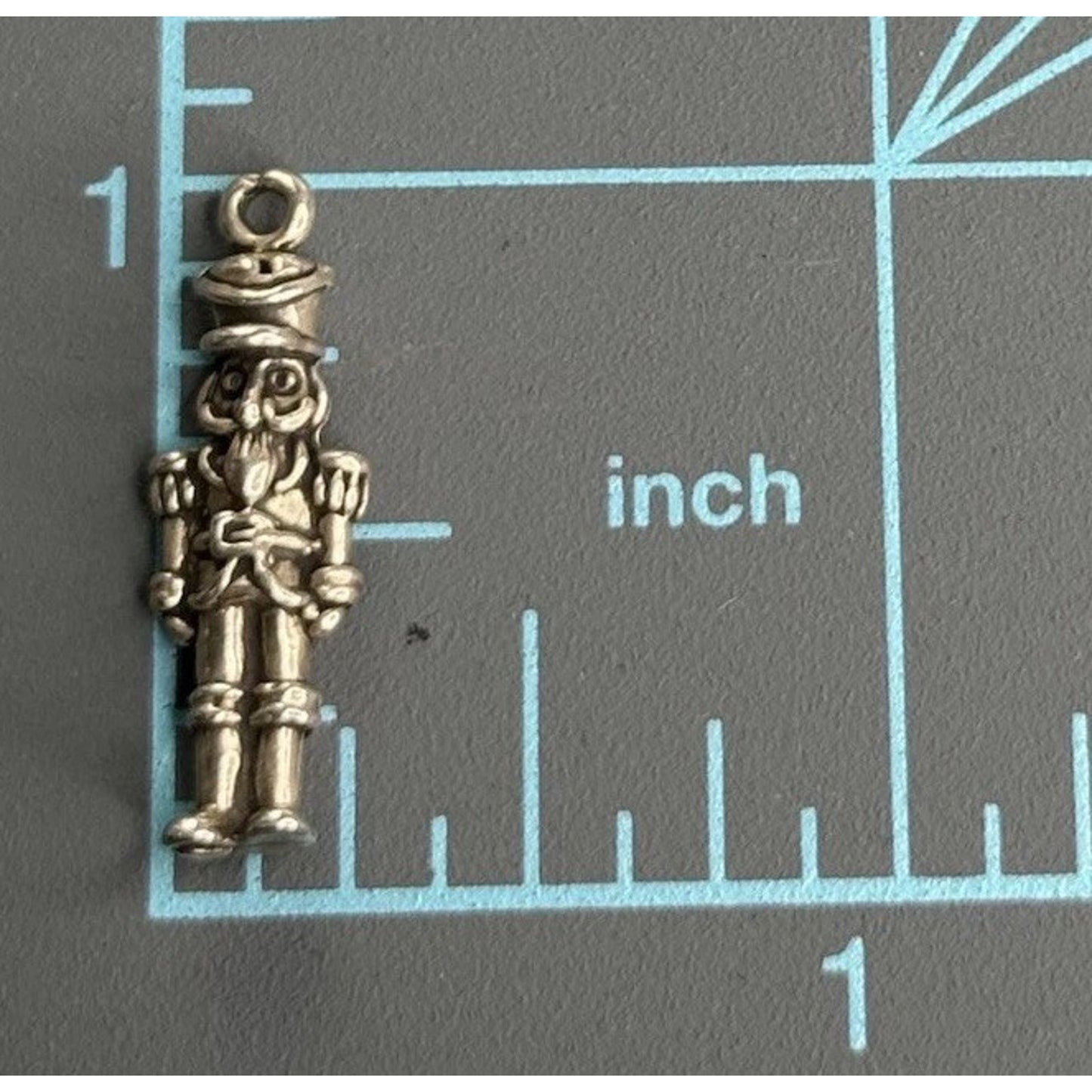 Vintage Sterling Silver Nutcracker Charm