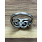 James Avery Retired Sterling Silver Swirl Gentle Waves Ring Size 6.5