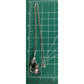 Vintage Sterling Silver Genuine Pearl Flower Pendant and 925 Necklace