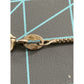 Vintage Sterling Turquoise Native American Signed Cross Pendant & 24” Chain 925