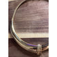 Vintage Monet Gold Tone Rare Mesh Collar Necklace Sculptural Statement Signed