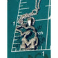 Michigan State Wolverines Sterling Silver Pendant and 17” Necklace