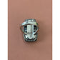 James Avery Retired HTF Silver Cameo Agate Owl Ring Size 5 Pre-Owned