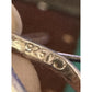 Vintage 90s Sterling Silver 925 Dangle Drop Infinity Heart Hook Earrings 2” Long
