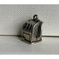 Vintage Sterling Silver Slot Machine Charm Pendant Casino Gambling Theme
