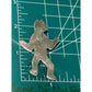 Navajo Sterling Silver Dancing Bear Brooch Pin Signed RP 6.2g Vintage Southwest