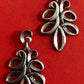 Pre-Owned James Avery Retired Sterling Silver Ribbon Post Earrings