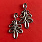 Pre-Owned James Avery Retired Sterling Silver Ribbon Post Earrings