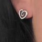 Pre-Owned James Avery Retired Sterling Silver Heart Strings Earrings