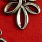 Pre-Owned James Avery Retired Sterling Silver Ribbon Post Earrings