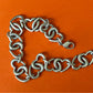 Pre-Owned James Avery Retired Sterling Silver Heart To Heart Bracelet