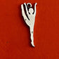 Pre-Owned James Avery Retired Sterling Silver High Kick Dancer Charm