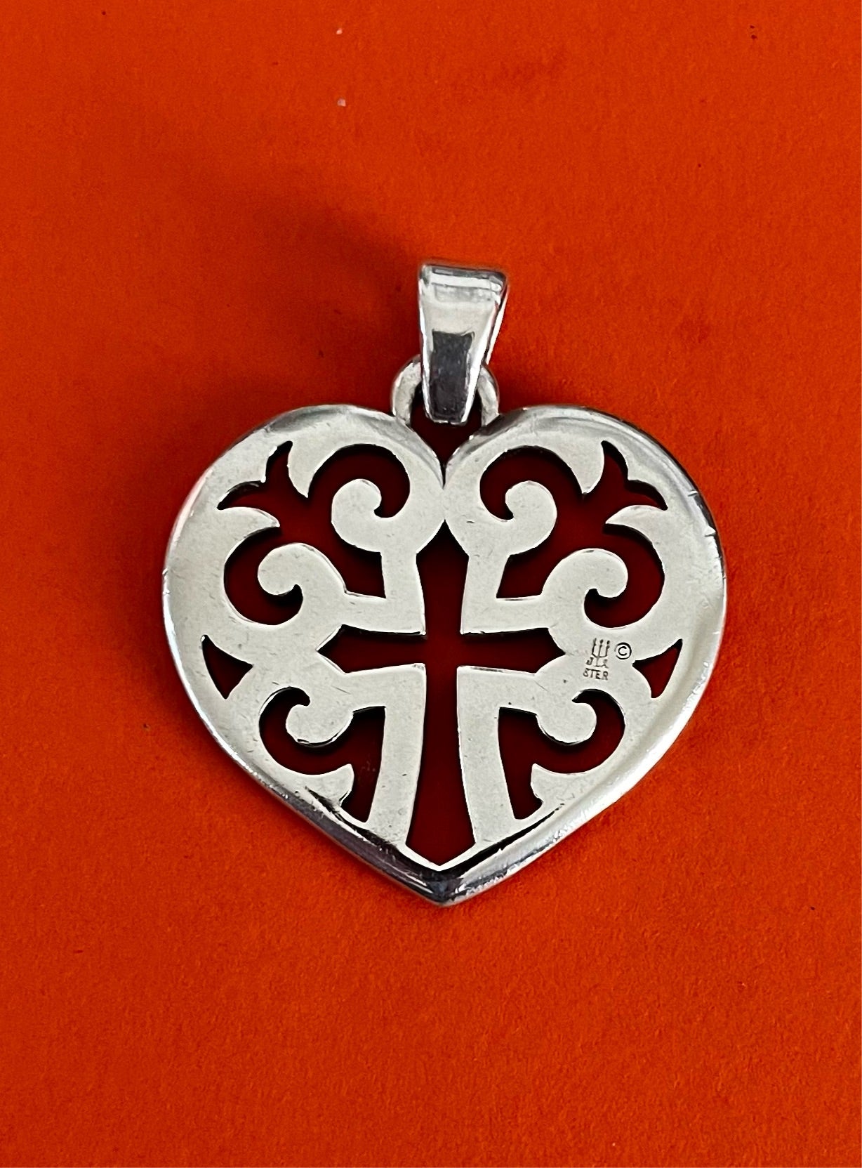 James avery deals heart pendant retired