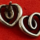 Pre-Owned James Avery Retired Sterling Silver Heart Strings Earrings