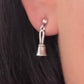 Pre-Owned James Avery Retired Sterling Silver Bell Post Earrings