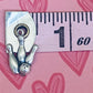 Pre-Owned James Avery Retired Silver Bowling Ball and Pins Charm