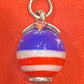 Pre-Owned James Avery Retired HTF USA Stars and Stripes Finial