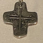 Pre-Owned James Avery Retired & HTF PIECES OF EIGHT Silver Cross Pendant