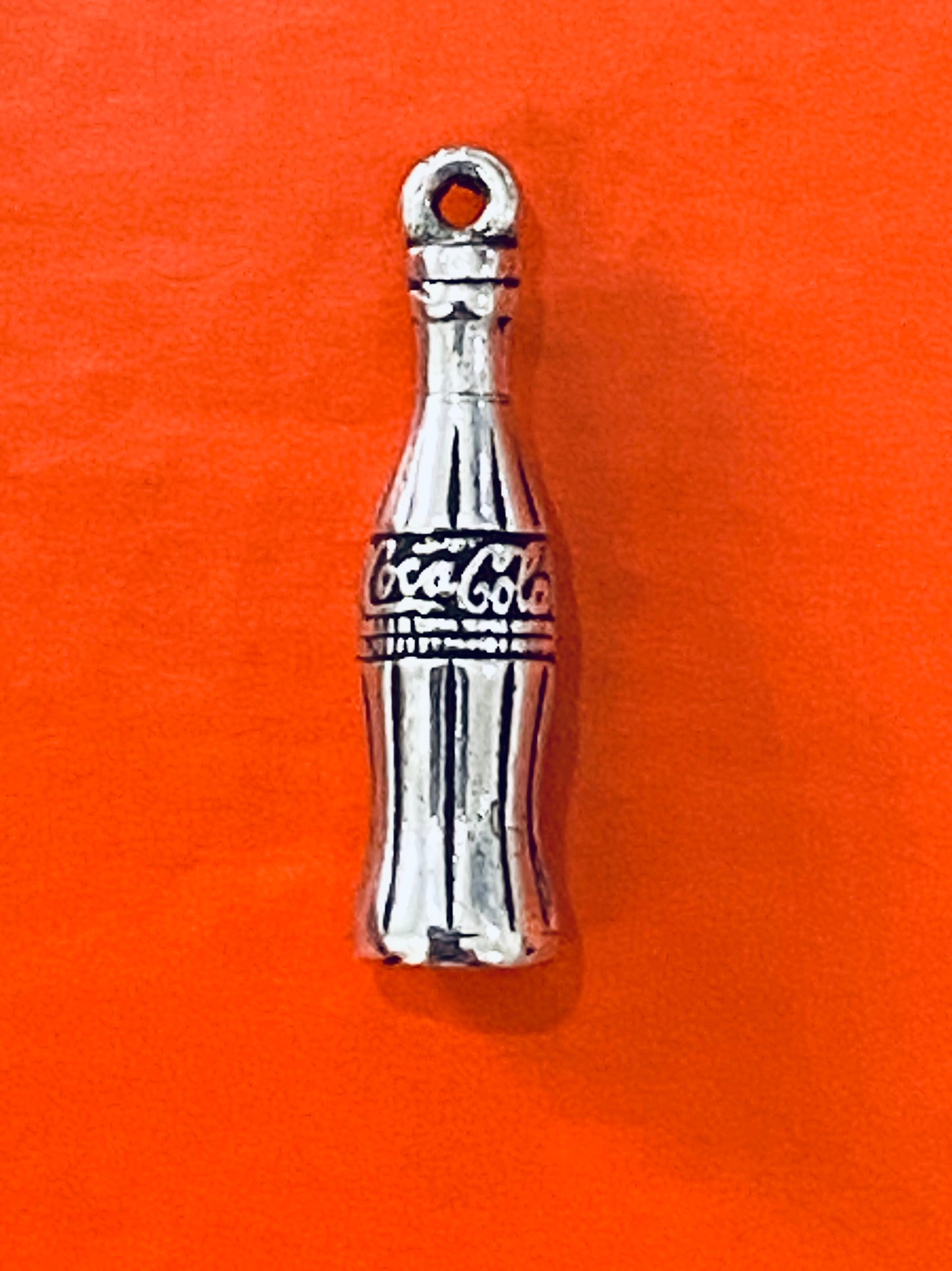 Pre-Owned James Avery Retired Silver Coke Coca Cola Charm