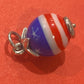 Pre-Owned James Avery Retired HTF USA Stars and Stripes Finial