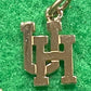 Pre-owned James Avery Retired RARE UH University of Houston 14k Gold Charm MINT